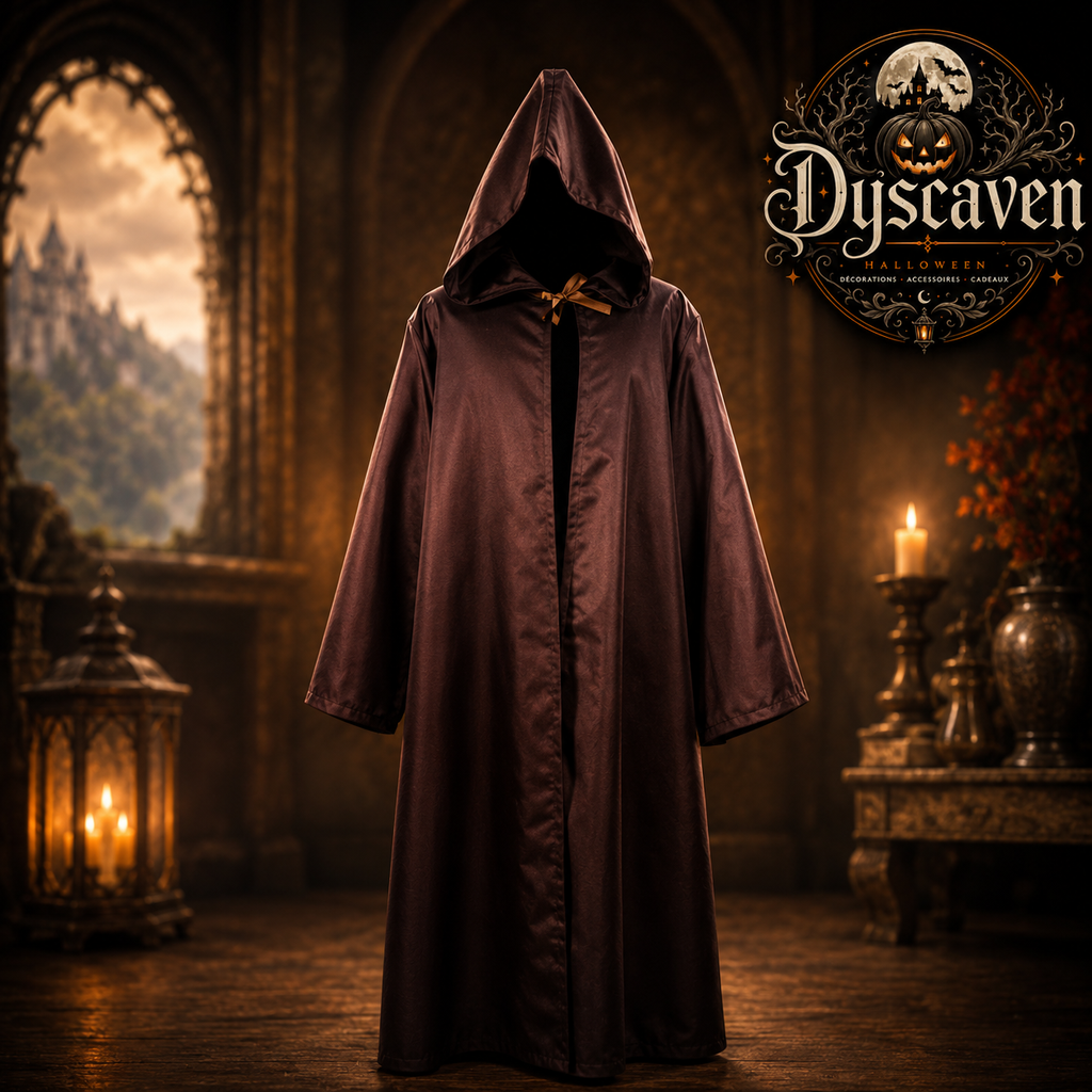 Costume de chevalier galactique pour homme, robe et tunique style Jedi, ensemble cosplay complet pour Halloween