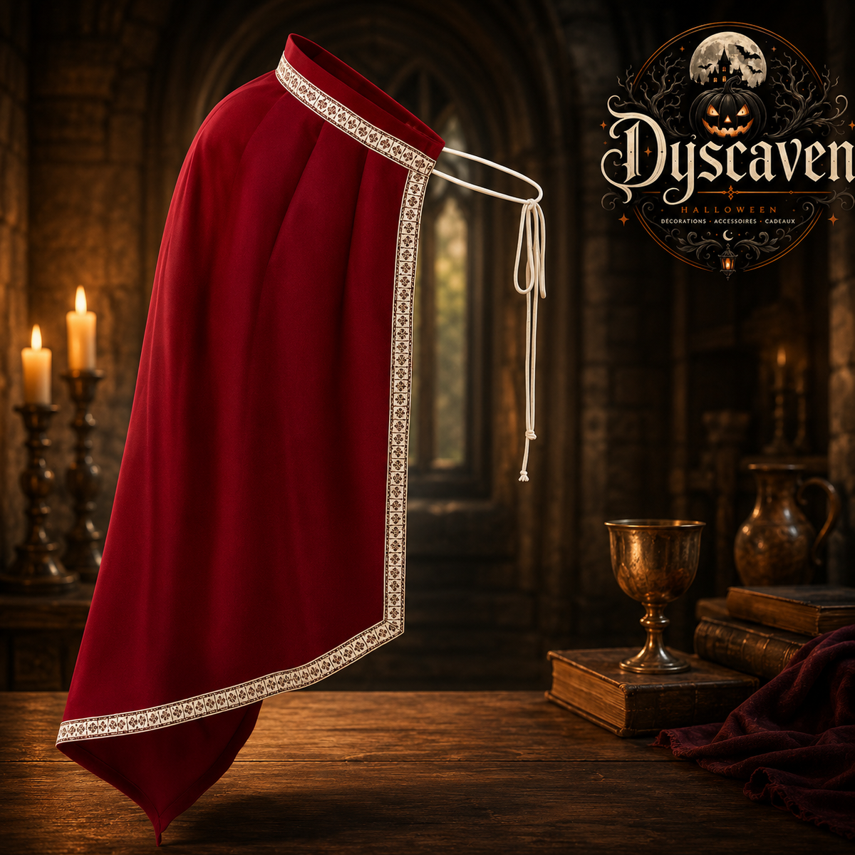 Cape de guerrier médiévale demi-épaule, style Ranger Renaissance, costume homme pour LARP, Halloween et fête médiévale