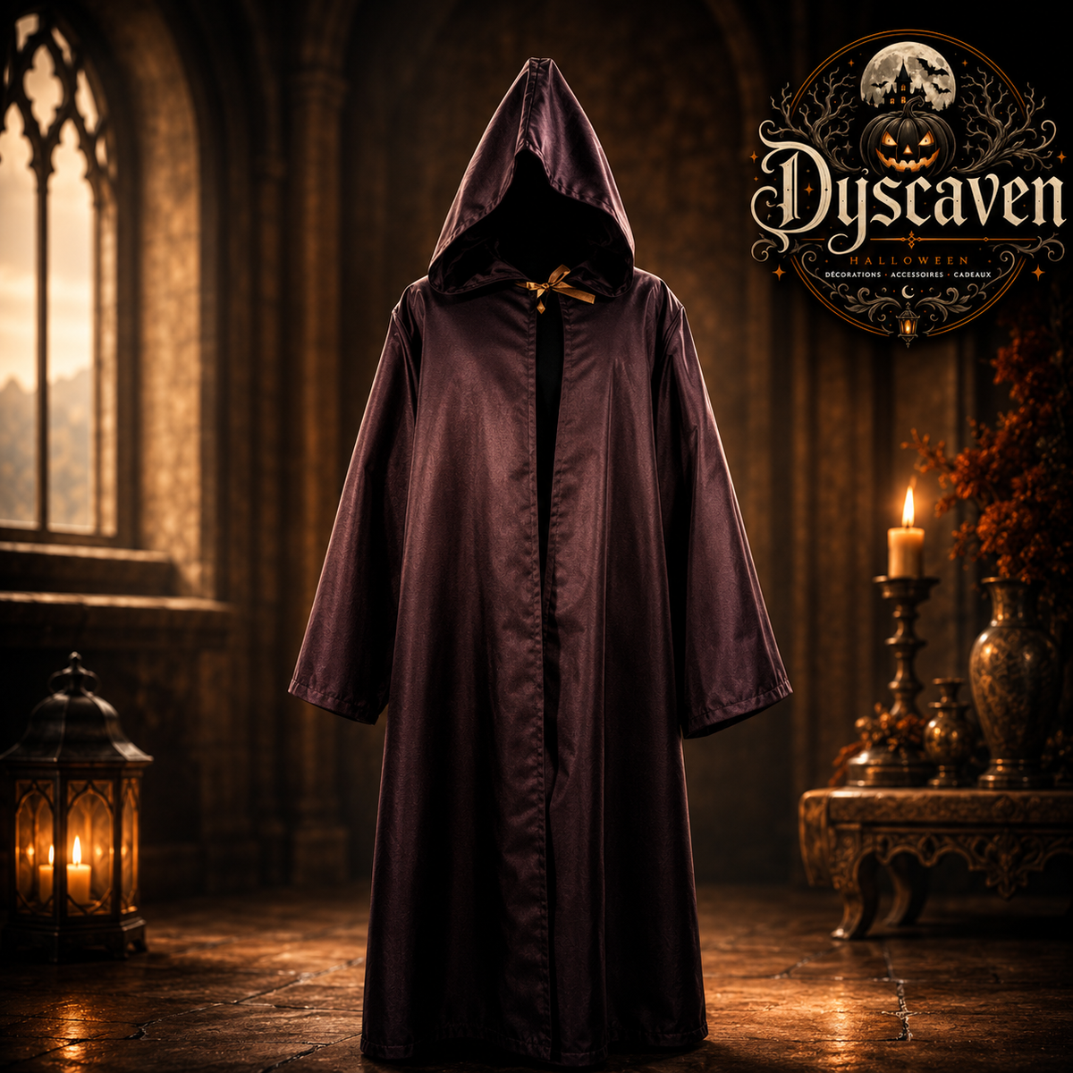Costume de chevalier galactique pour homme, robe et tunique style Jedi, ensemble cosplay complet pour Halloween